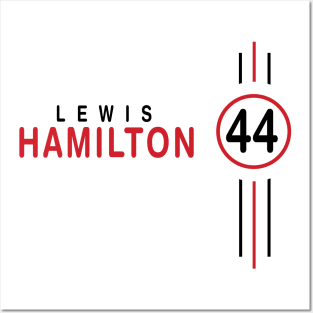 lewis hamilton ferrari Posters and Art